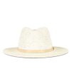 Accessories Rag & Bone | Packable Straw Fedora Ivory