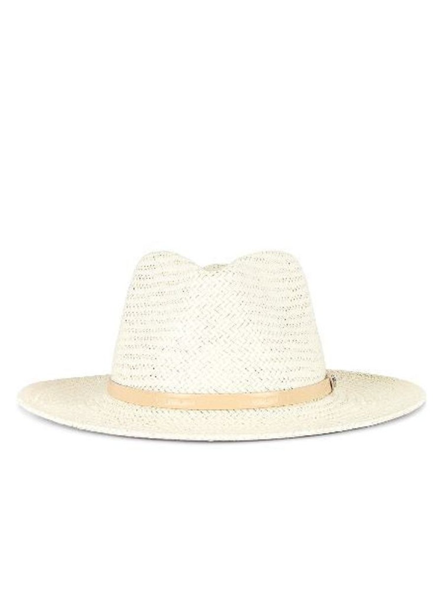 Accessories Rag & Bone | Packable Straw Fedora Ivory