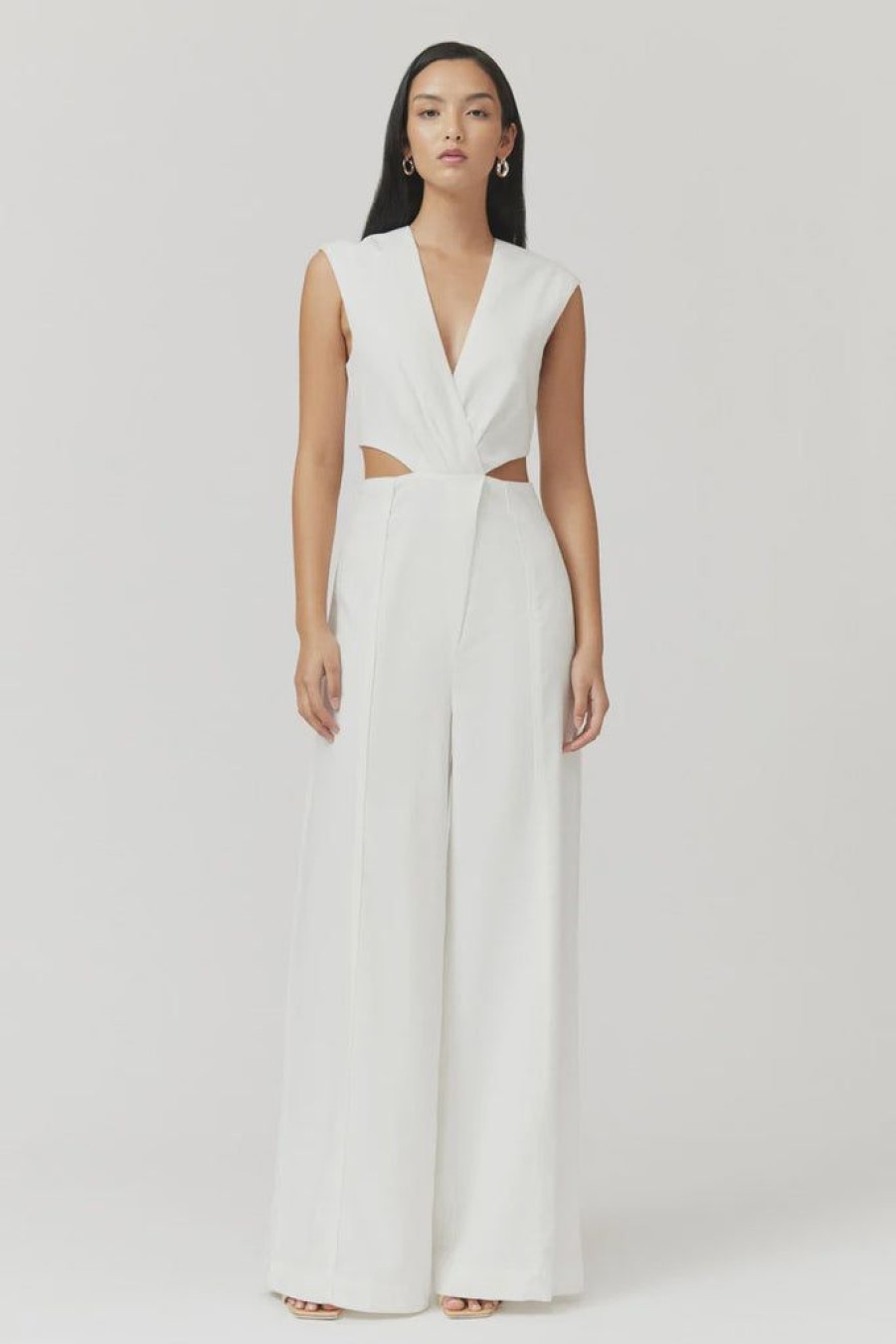 Clothing SUBOO | Skylar Jumpsuit White