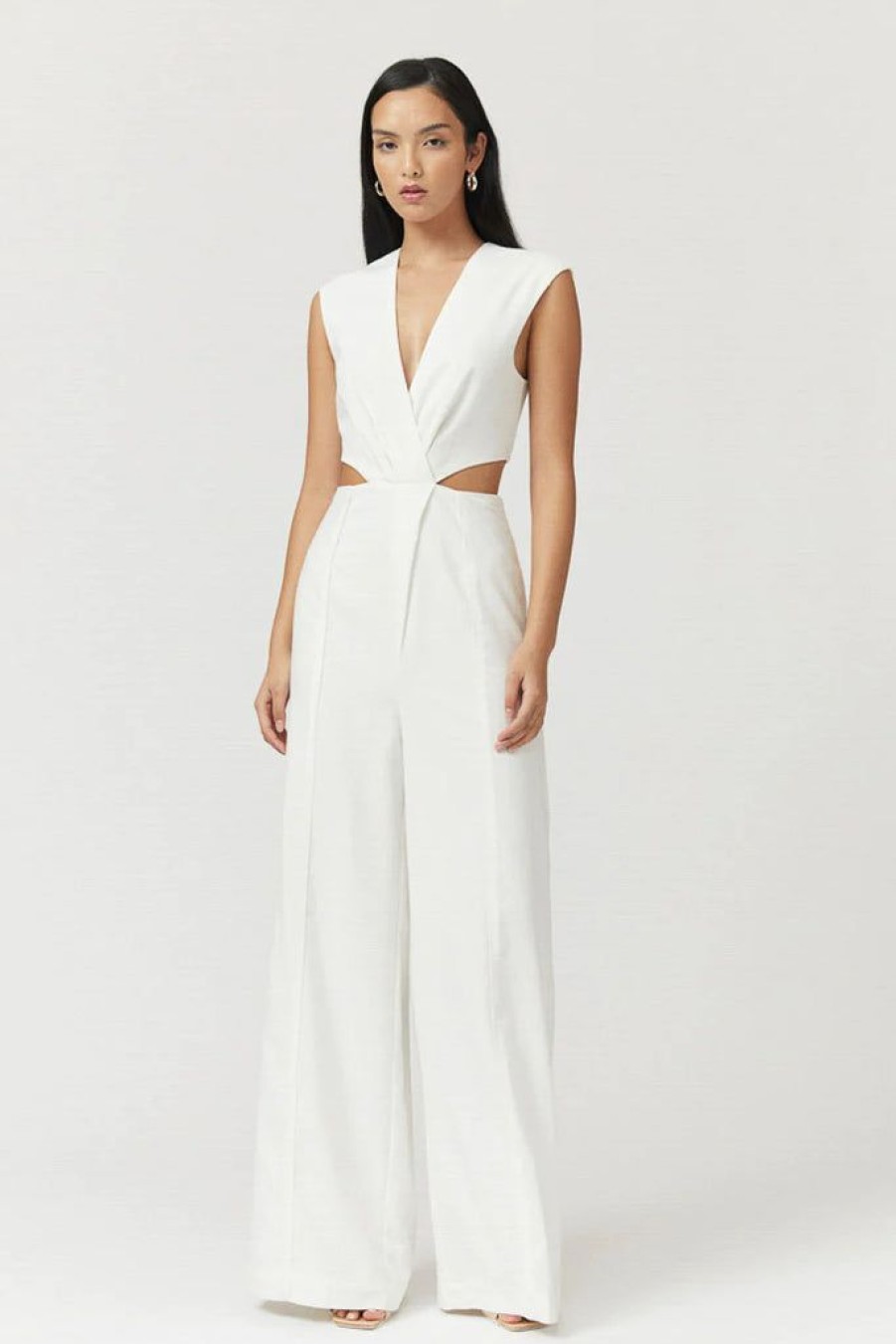 Clothing SUBOO | Skylar Jumpsuit White