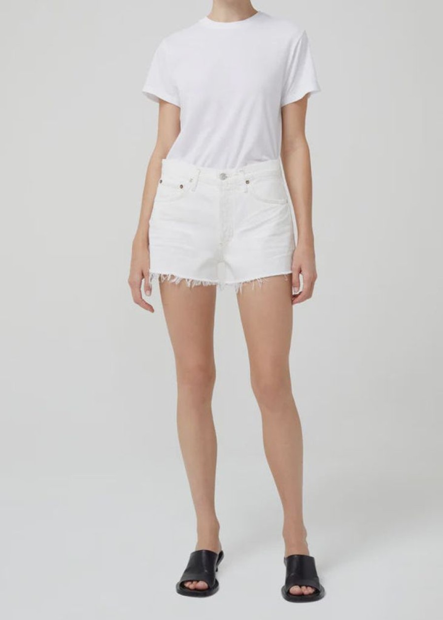 Clothing AGOLDE | Parker Short White