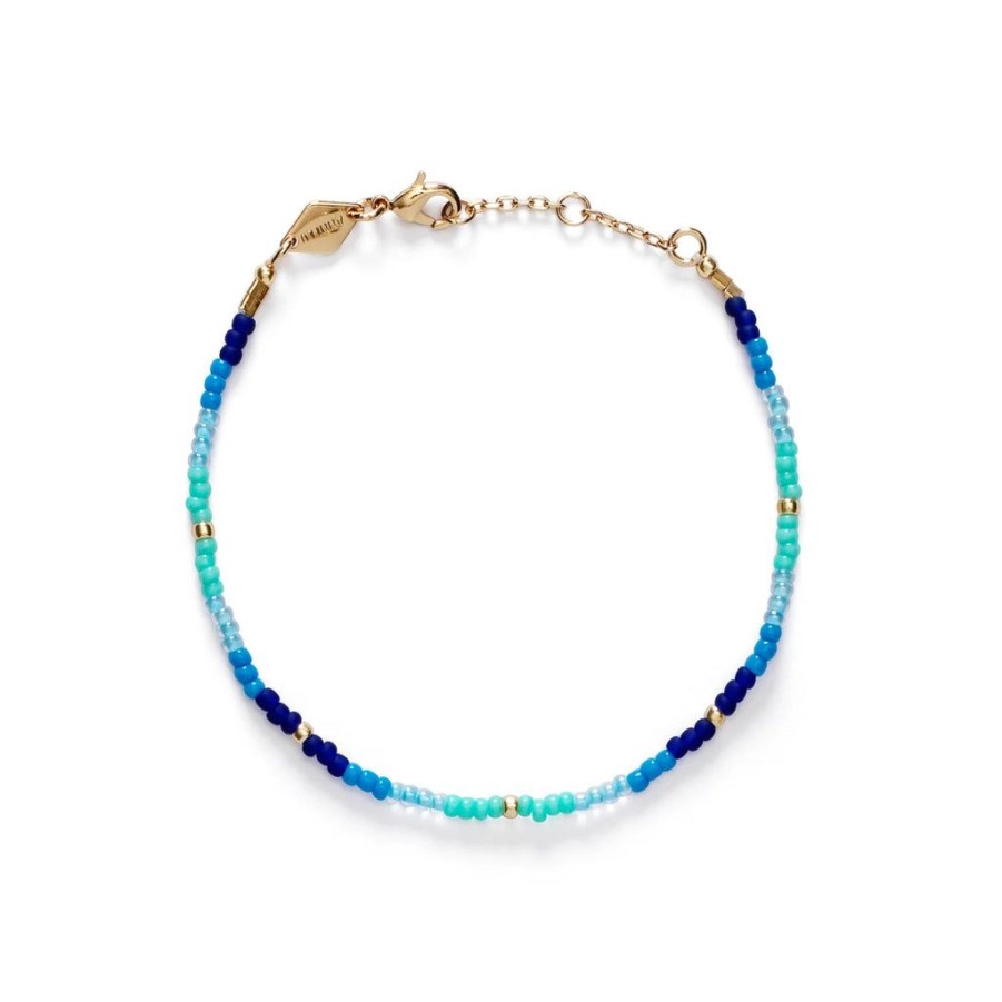 Accessories Anni Lu | Tie Dye Bracelet Pacific Blue