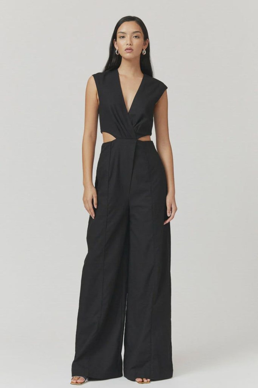 Clothing SUBOO | Skylar Jumpsuit Black