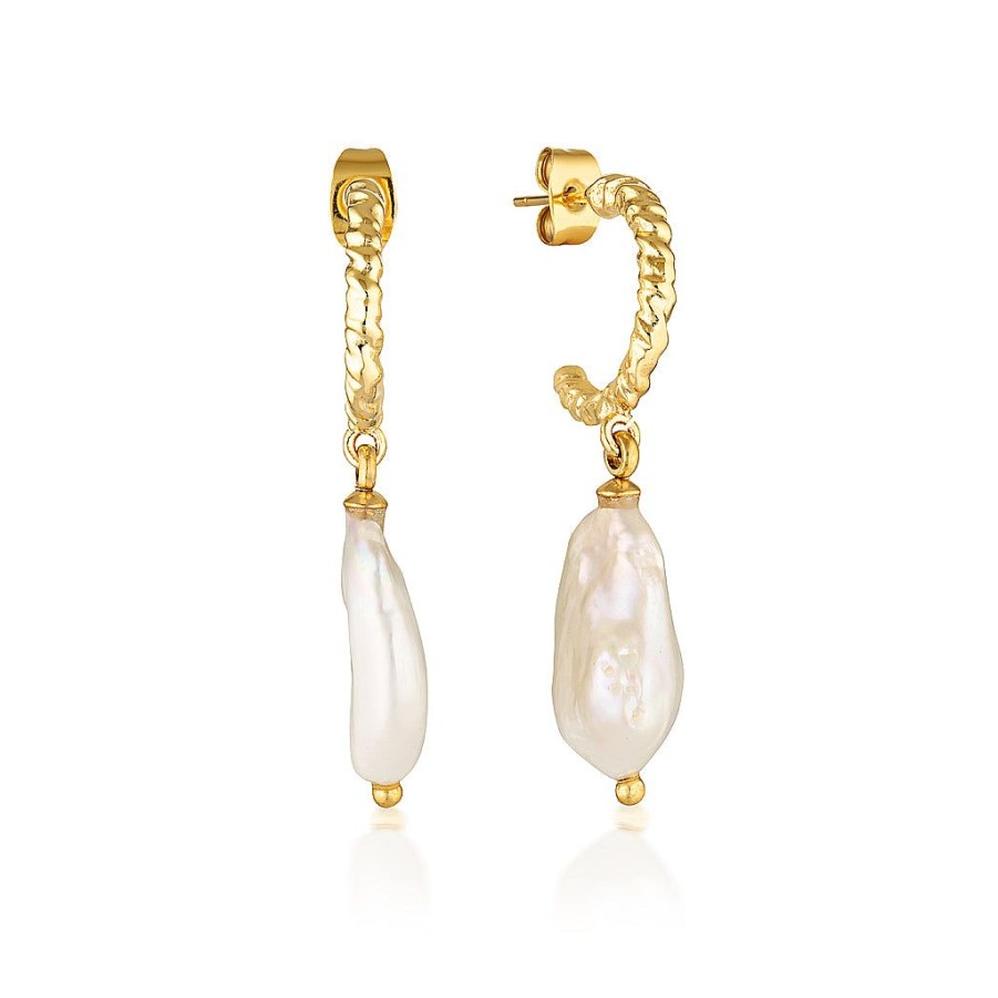 Accessories Carly Paiker | Biarritz Pearl Earrings