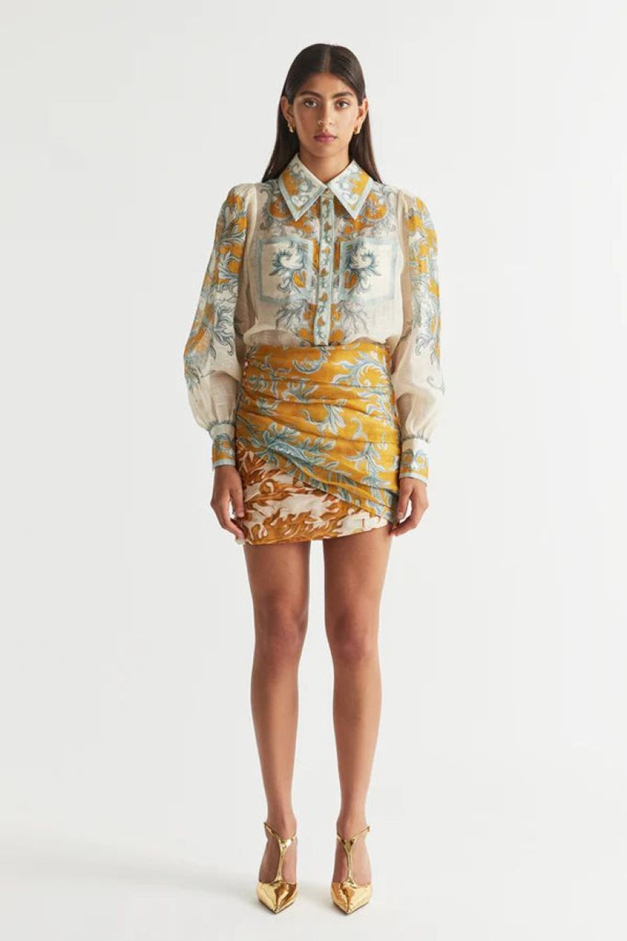 Clothing Antipodean | Paloma Tuck Mini Skirt