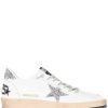 Shoes Golden Goose | Ballstar Sneaker White Silver Glitter