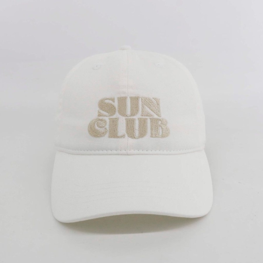 Accessories Sun Club | Sun Club Cap Vanilla Cream