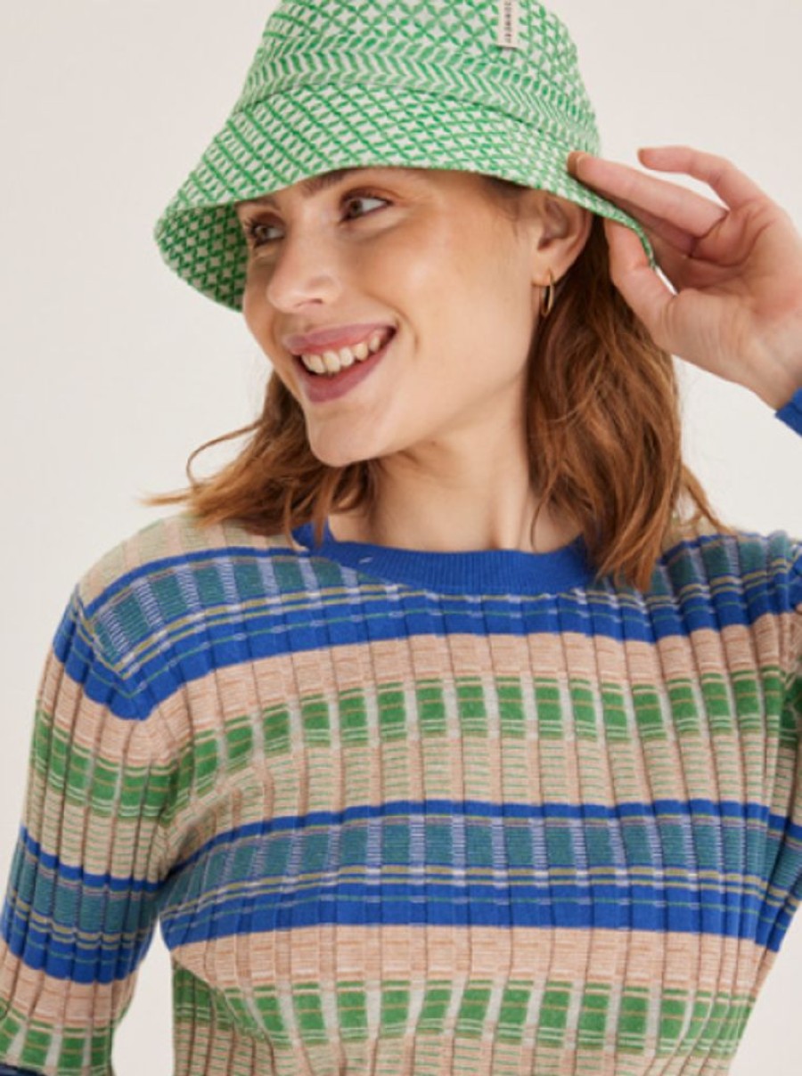 Accessories Summery Copenhagen | Mio Bucket Hat * Fern Green