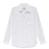 Clothing Rails | Charli Shirt White Eyelet Stars