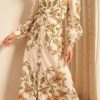 Clothing Hannah Artwear | Evita Dress Jasmine Peach