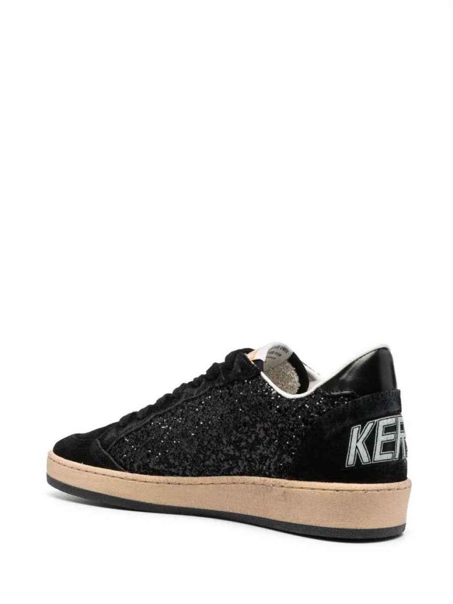 Shoes Golden Goose | Ball Star Sneaker Black Glitter