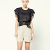 Clothing Isabel Marant | Layona Voile Top