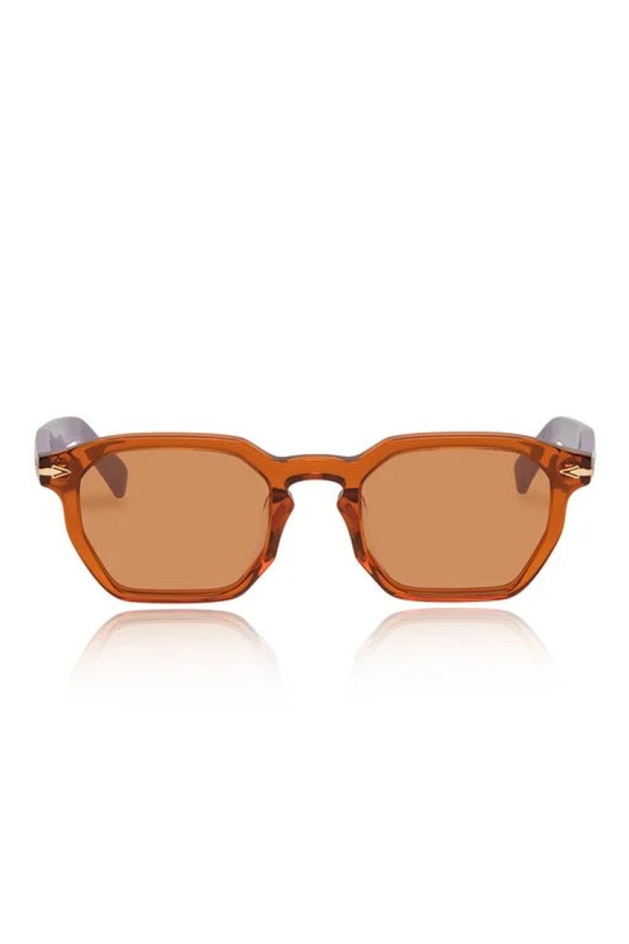 Accessories Karen Walker | Trillion Sunglasses Persimmon Lilac