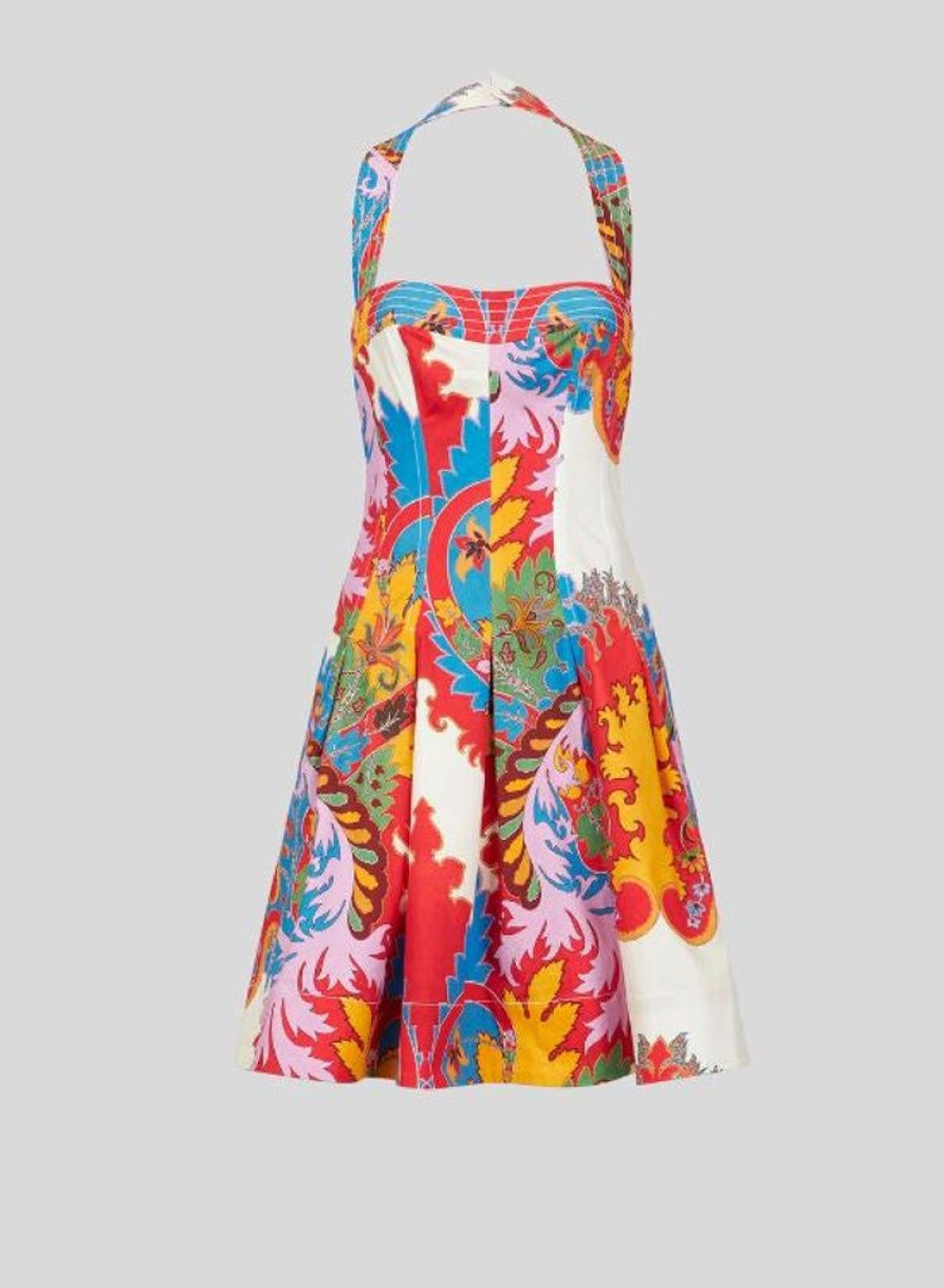 Clothing ETRO | Multi Paisley Halter Dress