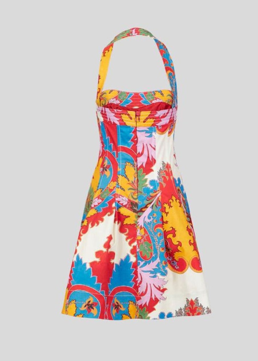 Clothing ETRO | Multi Paisley Halter Dress