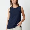 Clothing Velvet by Graham & Spencer | Taurus Tank Navy