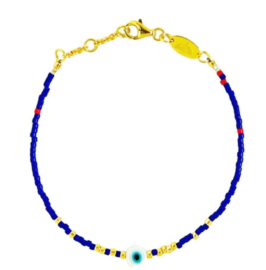 Accessories Gold Sister | Spooky Blue Bracelet