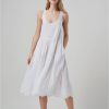 Clothing High by Claire Campbell | Invitation Dress Sleeveless Embroidered Dress White