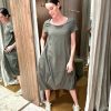 Clothing Studio Rundholz | Short Sleeve Dress Olive