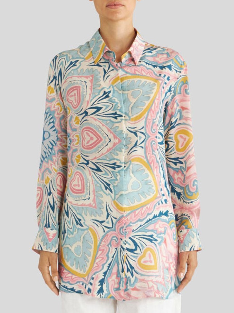 Clothing ETRO | Paisley Printed Silk Shirt