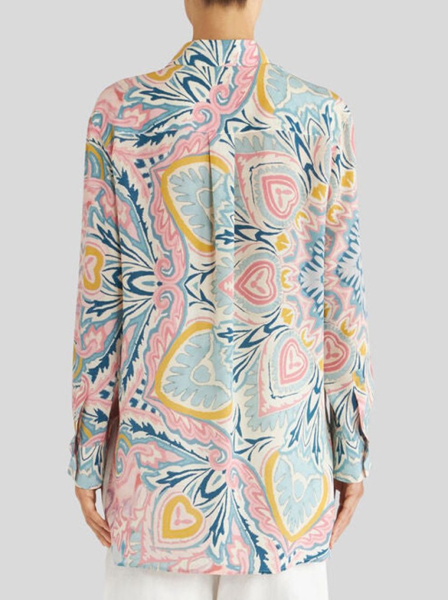 Clothing ETRO | Paisley Printed Silk Shirt