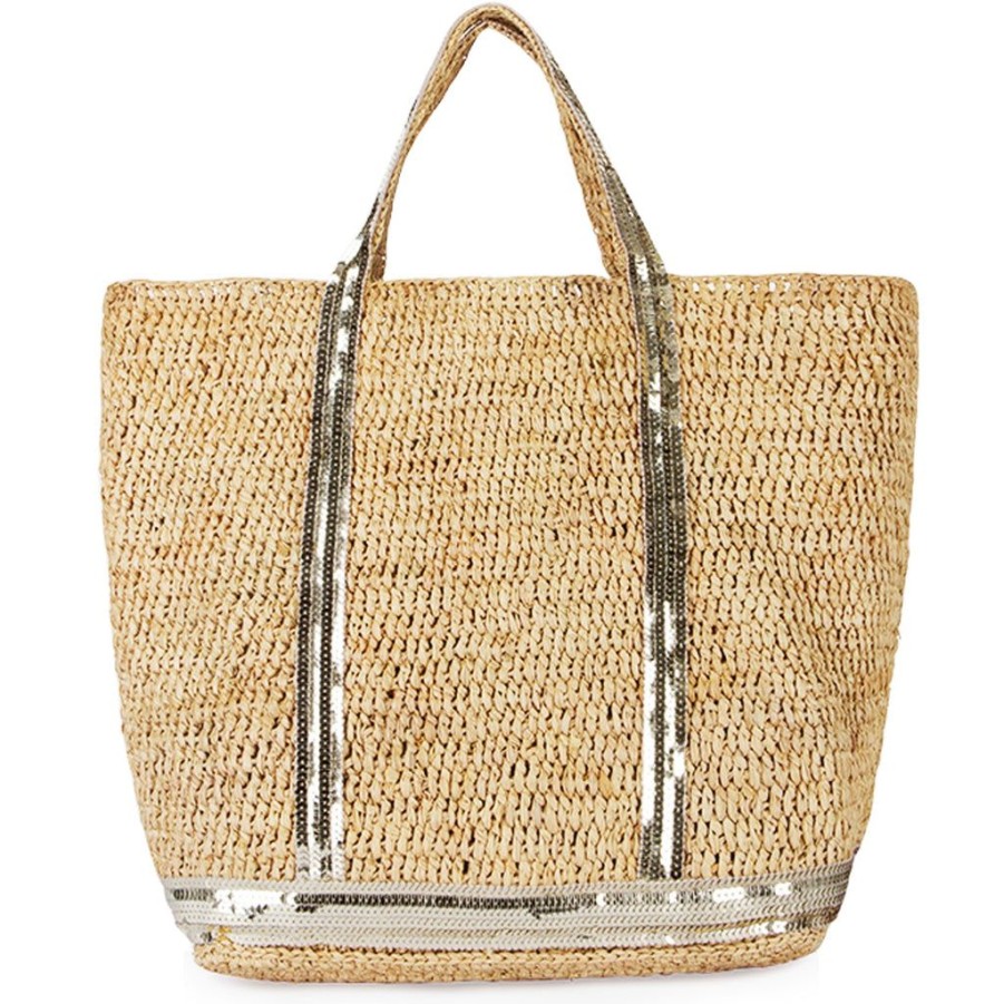 Accessories Vanessa Bruno | Raffia And Sequins Xl Tote