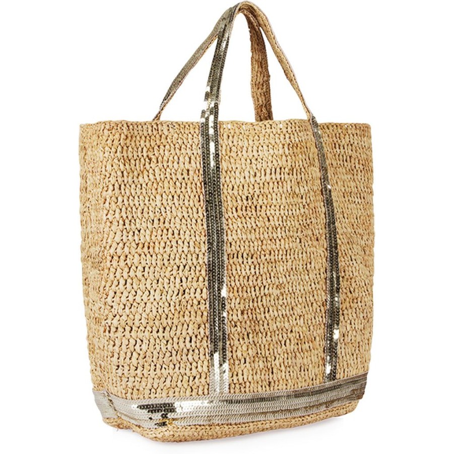 Accessories Vanessa Bruno | Raffia And Sequins Xl Tote