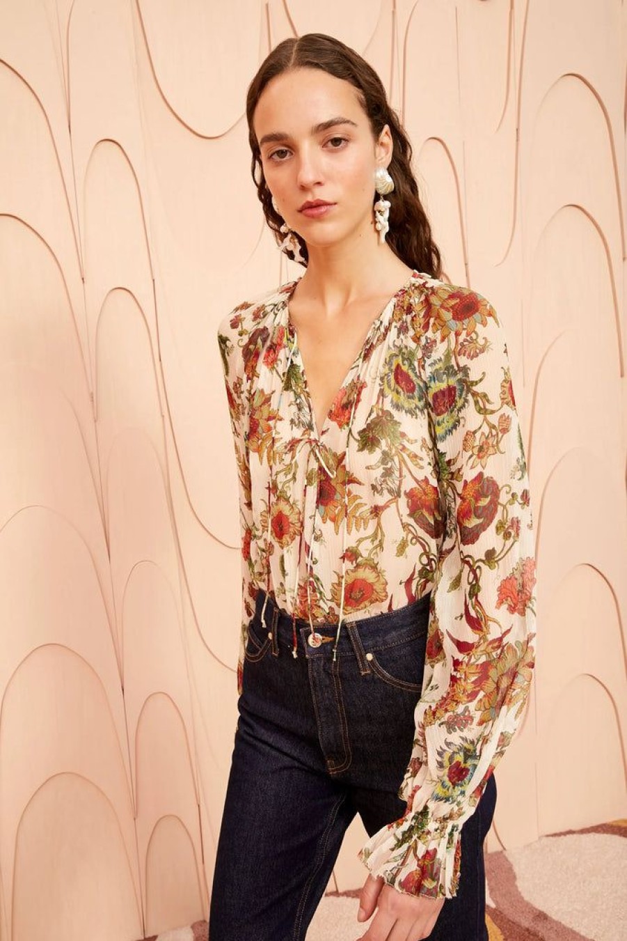 Clothing Ulla Johnson | Bernadette Blouse Freesia