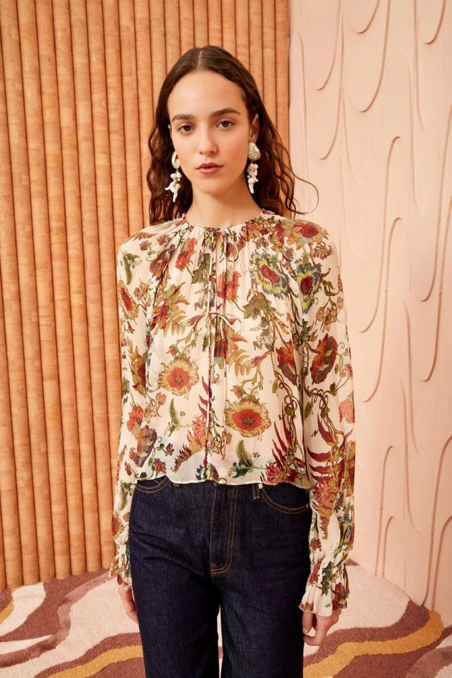 Clothing Ulla Johnson | Bernadette Blouse Freesia