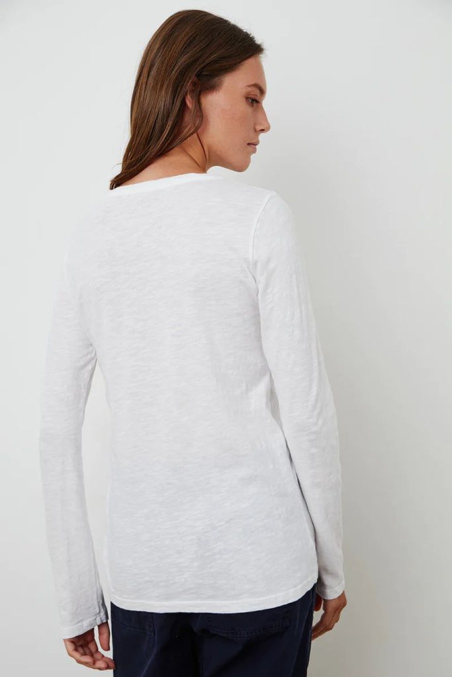 Clothing Velvet by Graham & Spencer | Velvet Original Lizzie Tee White