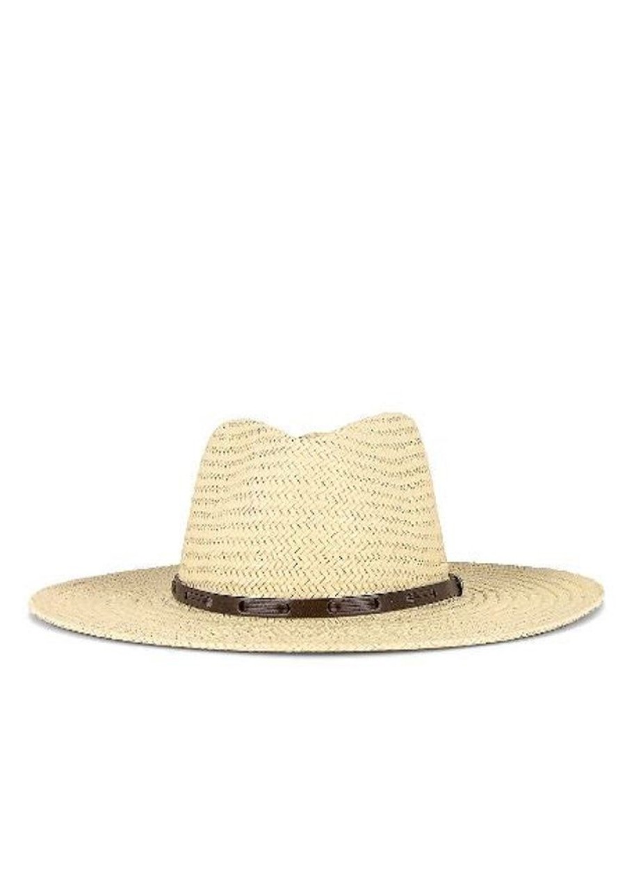 Accessories Rag & Bone | Lexie Packable Wide Brim Fedora Natural