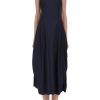 Clothing High by Claire Campbell | At Length Sleeveless Dress Navy