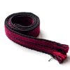 Accessories Bands of L.A | California Woven Band Dark Red Black