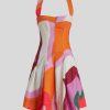 Clothing ETRO | Halter Dress Arancio