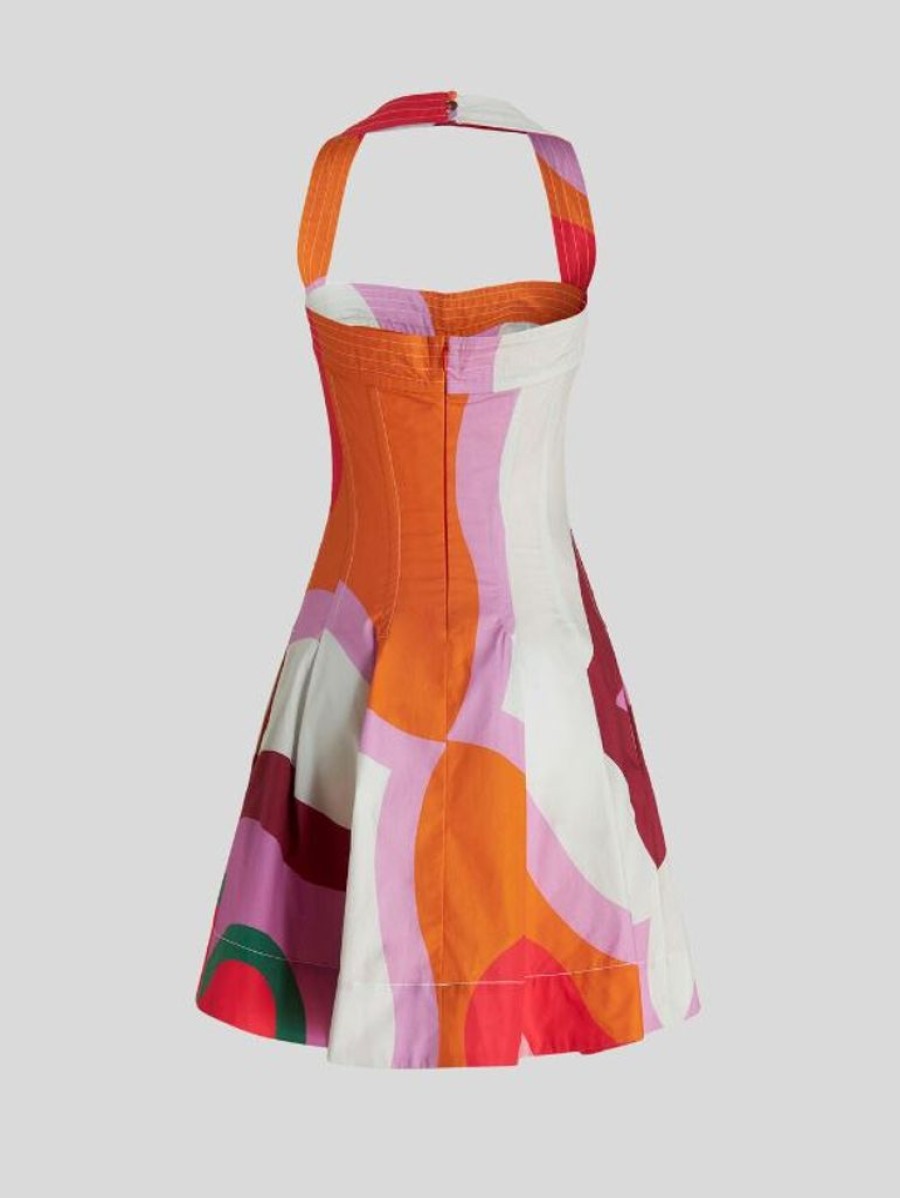 Clothing ETRO | Halter Dress Arancio