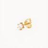 Accessories By Charlotte | 14K Gold Tiny Crystal Studs