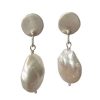 Accessories Jill Marsden | Claretta Stud And Pearl Earrings