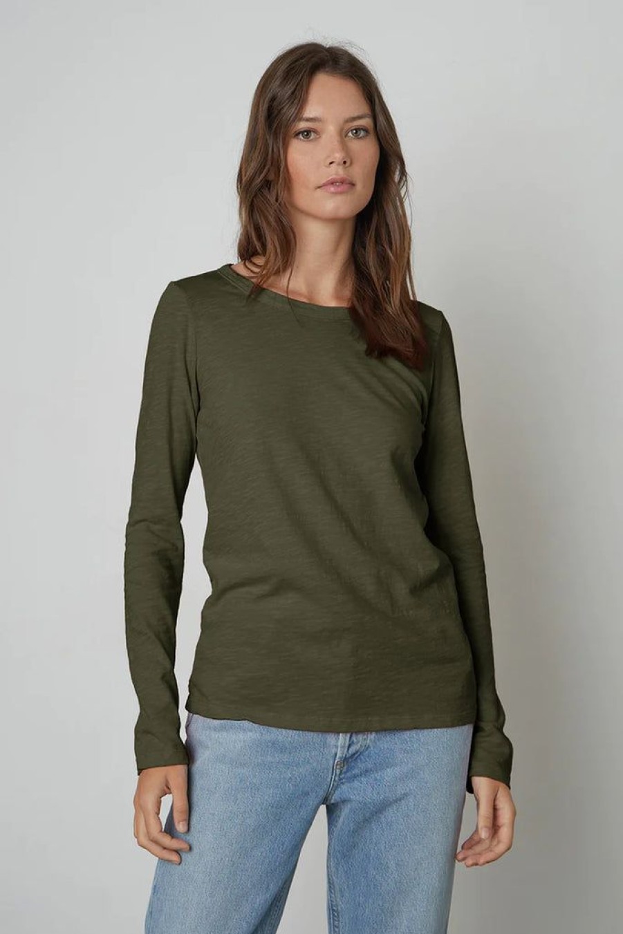 Clothing Velvet by Graham & Spencer | Velvet Original Lizzie Tee Aloe