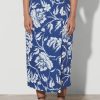 Clothing Mara Hoffman | Sunja Skirt Navy White