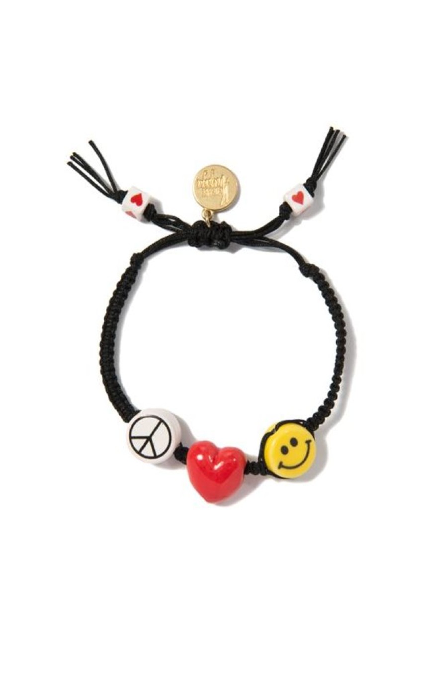 Accessories Venessa Arizaga | Peace, Love, Happiness Bracelet