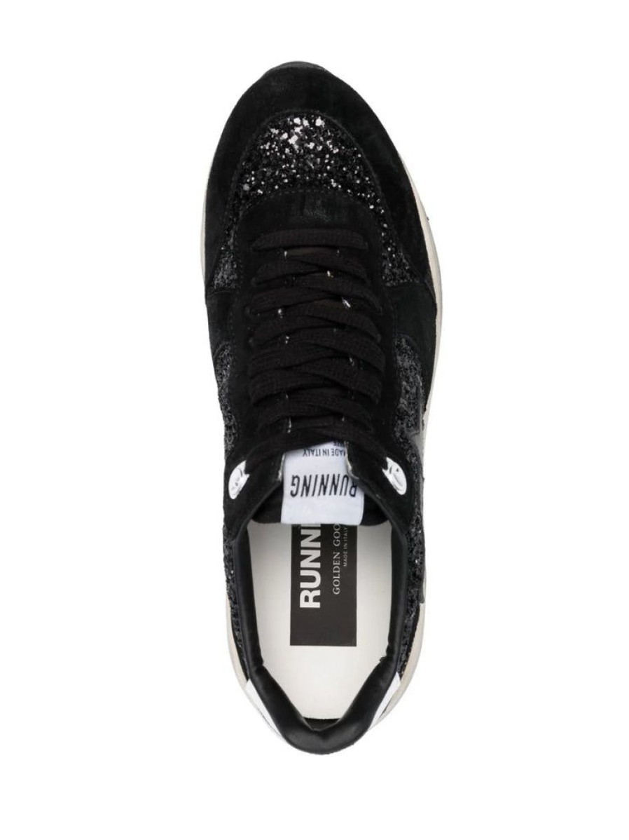 Shoes Golden Goose | Running Sole Black Glitter