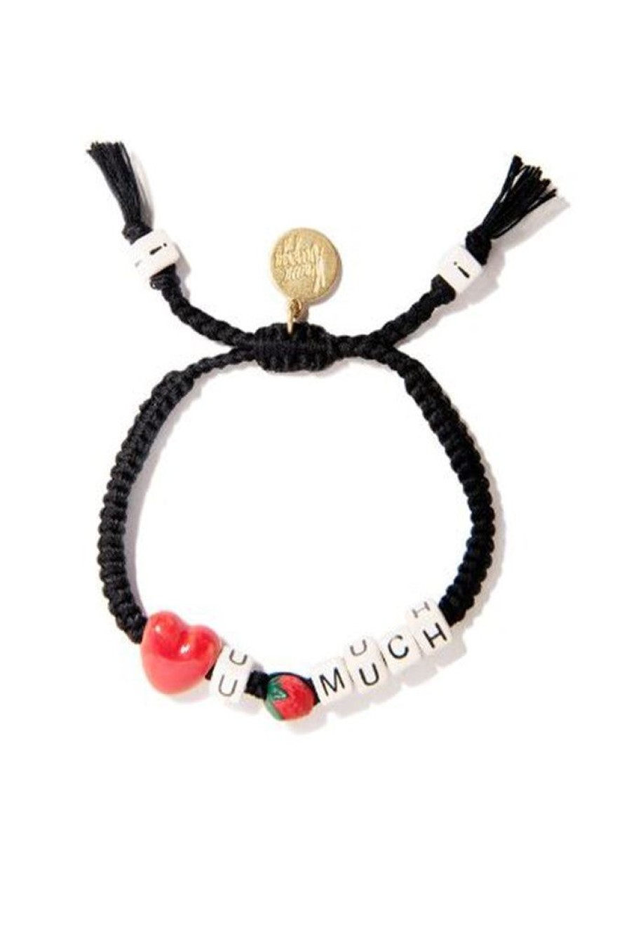 Accessories Venessa Arizaga | Love You Berry Much Bracelet Black