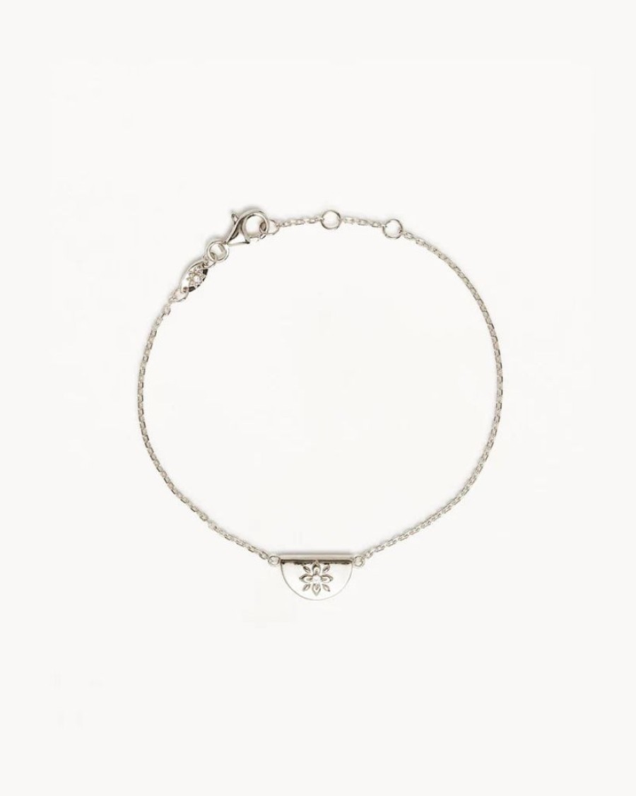 Accessories By Charlotte | Lotus Bracelet Silver