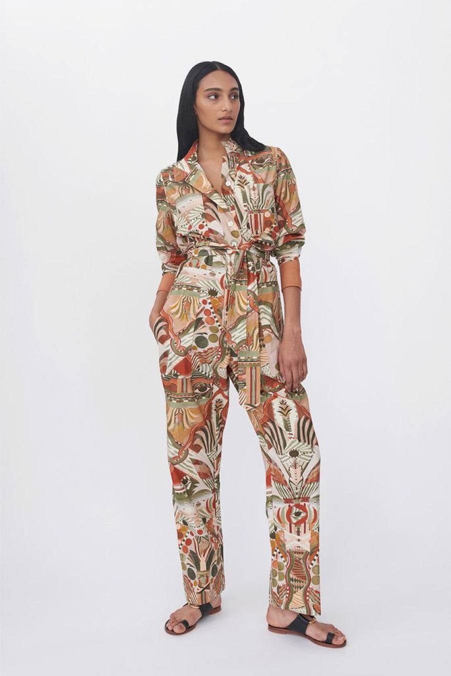 Clothing Chufy | Giza Gold Jumpsuit