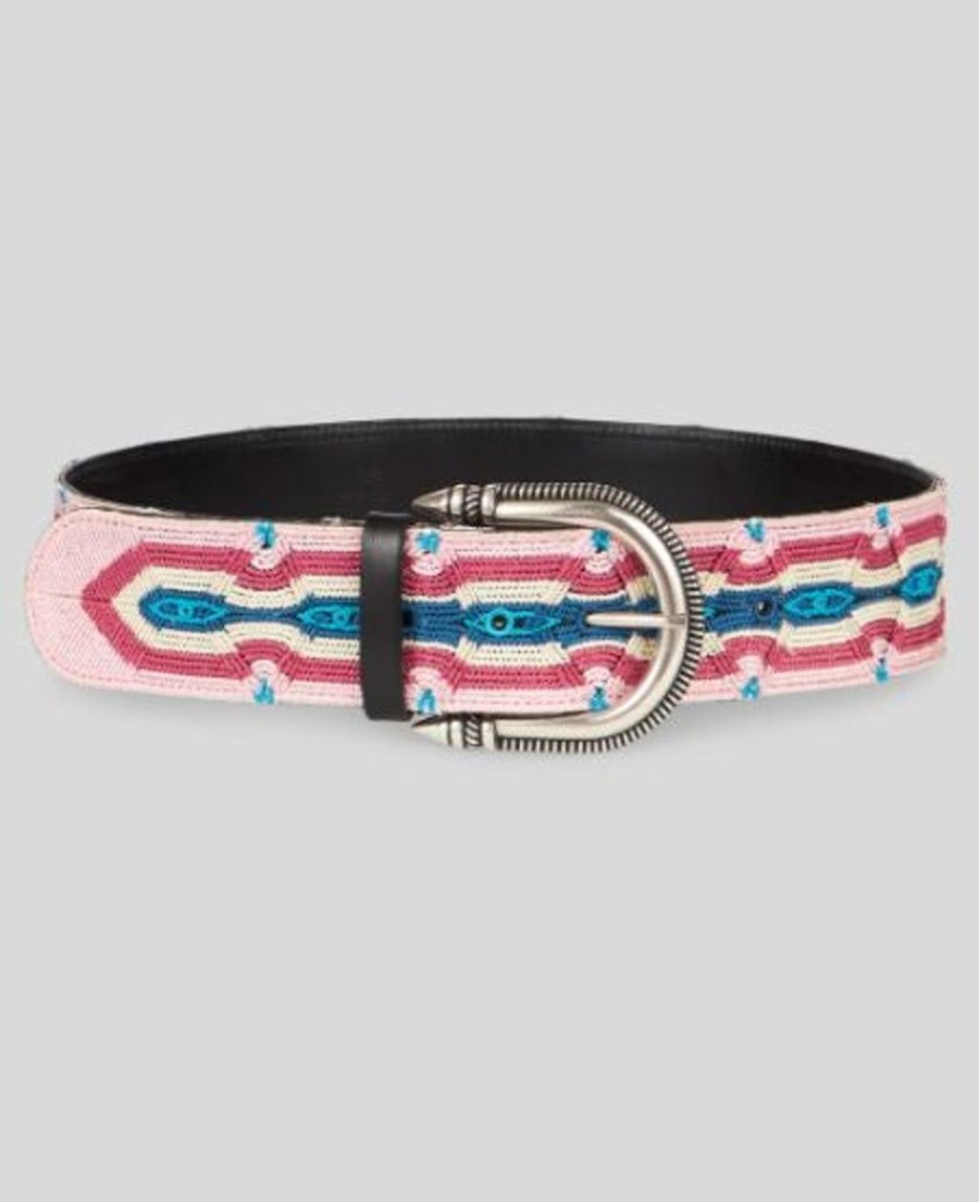 Accessories ETRO | Embroidered Belt Pastels