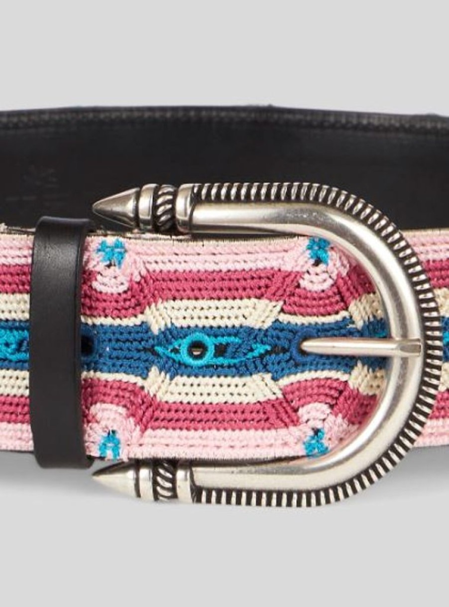 Accessories ETRO | Embroidered Belt Pastels