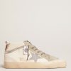 Shoes Golden Goose | Mid Star Sneaker White Swarovski Star