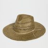 Accessories Rag & Bone | Elle Perforated Fedora Olive