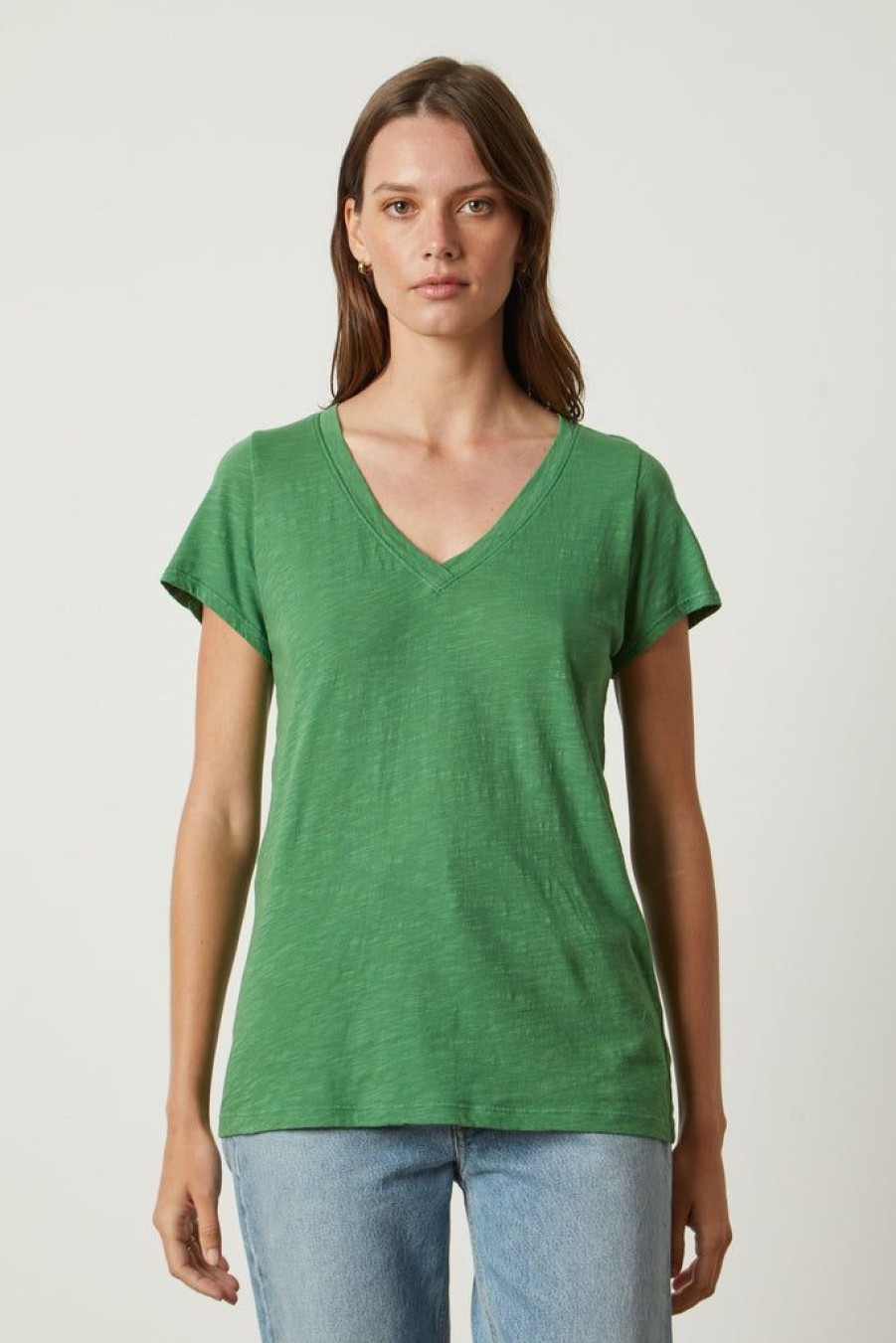 Clothing Velvet by Graham & Spencer | Jilian Tee Grass