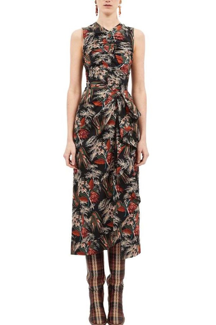 Clothing Ulla Johnson | Edlyn Dress Anthurium